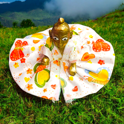 Laddu Gopal Dress | Cotton Dress Daily Wear | Size 2 No. Malawala