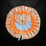Laddu Gopal Dress | Designer Satin Dress with Net | Laddu Gopal Poshak for Occasion | Lord Krishna Dress | Size 4 No. Malawala
