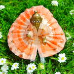 Laddu Gopal Dress | Net with Embroidery Design Dress | Laddu Gopal Poshak | Lord Krishna Dress | Size 2 No. Malawala
