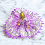 Laddu Gopal Dress | Zig Zag Border Design Dress | Laddu Gopal Poshak | Lord Krishna Dress | Size 2 No. Malawala