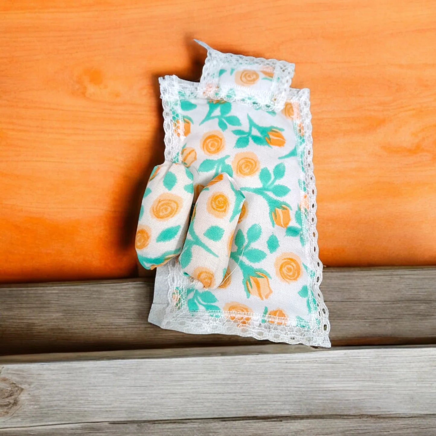 Laddu Gopal Gaddi Pillow Set | Suitable for 0–3 No. Laddu Gopal | Krishna Comfortable Aasan | Malawala