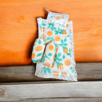 Laddu Gopal Gaddi Pillow Set | Suitable for 0–3 No. Laddu Gopal | Krishna Comfortable Aasan | Malawala