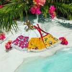 Laddu Gopal Jhabla 5-6 No. | Set of 3 Summer Dress for Laddu Gopal | Bal Gopal Jhabla Dress | Laddu Gopal Night Dress | Malawala