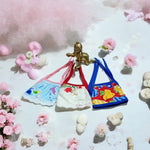 Laddu Gopal Jhabla 5-6 No. | Set of 3 Summer Dress for Laddu Gopal | Bal Gopal Jhabla Dress | Laddu Gopal Night Dress | Malawala