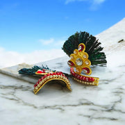 Laddu Gopal Mukut | Adjustable Bal Gopal Crown | Malawala