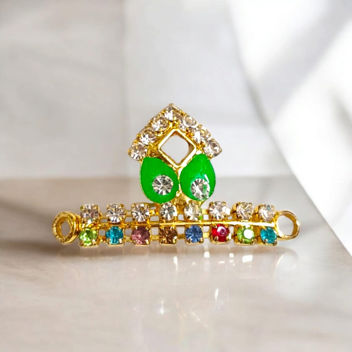 Laddu Gopal Mukut | Laddu Gopal Crown | Adjustable Design Malawala
