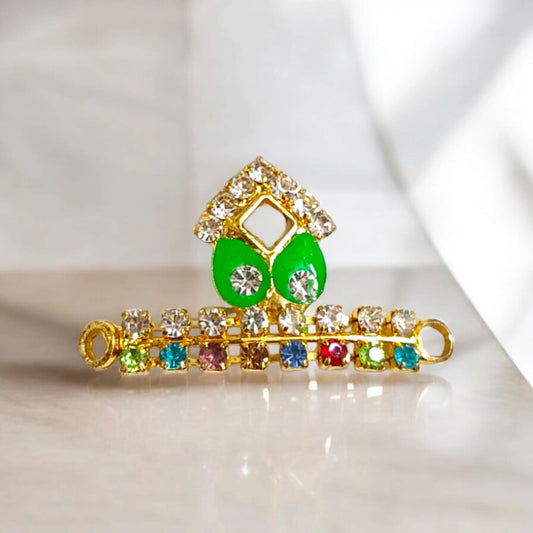 Laddu Gopal Mukut | Laddu Gopal Crown | Adjustable Design Malawala