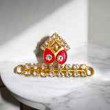 Laddu Gopal Mukut | Laddu Gopal Crown | Adjustable Design Malawala