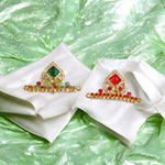 Laddu Gopal Mukut with Zircon Design | Laddu Gopal Crown | Adjustable Design | Malawala