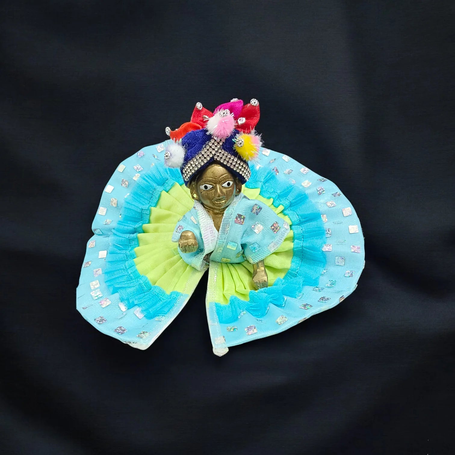 Laddu Gopal Pagdi | Set of 4 | Size 5 No. | Malawala
