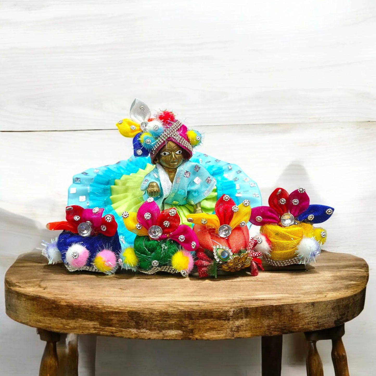 Laddu Gopal Pagdi | Set of 4 | Size 5 No. | Malawala