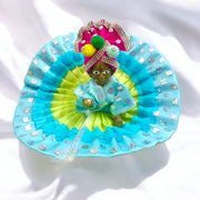 Laddu Gopal Pagdi | Set of 6 | Size 4 No. | Malawala
