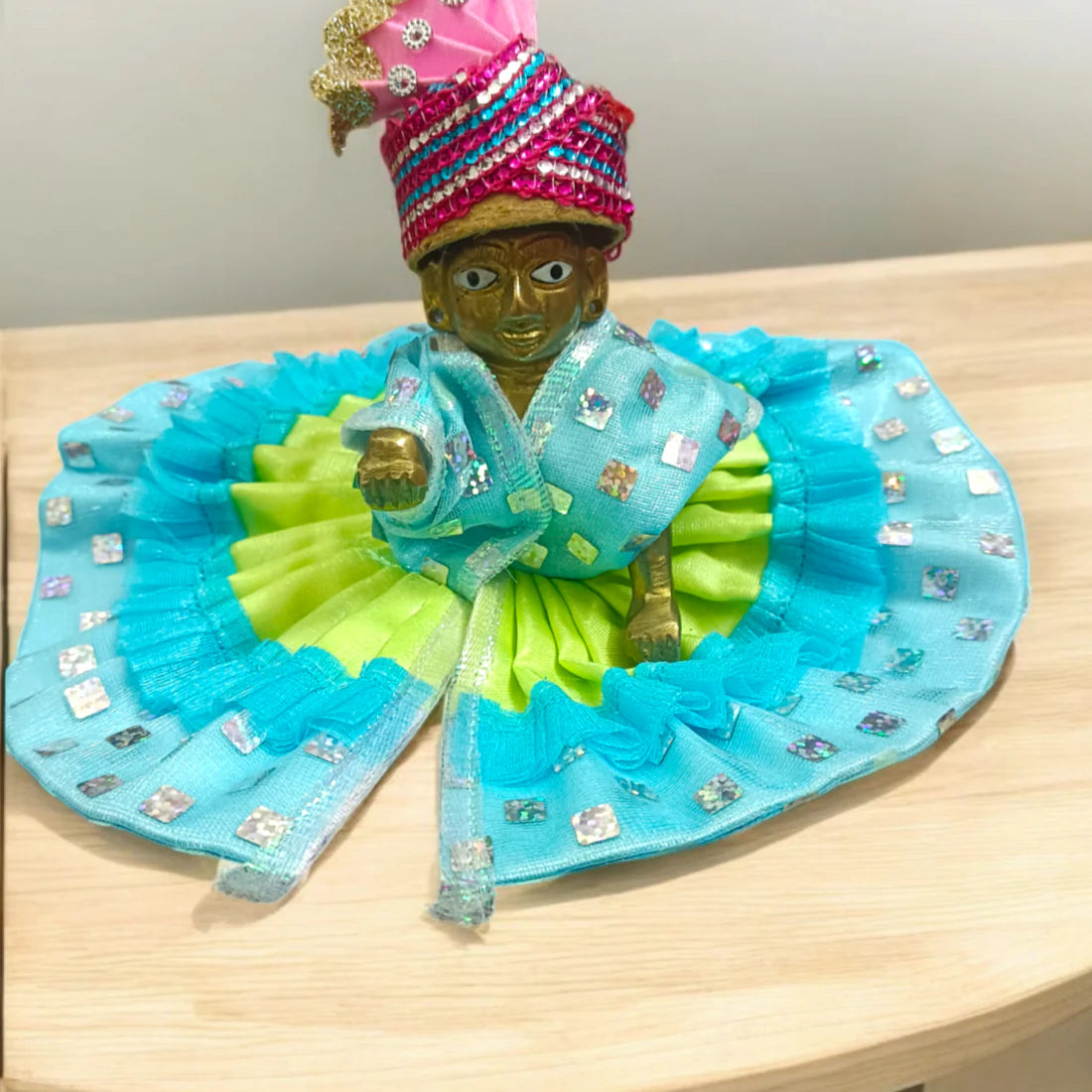 Laddu Gopal Pagdi | Set of 6 | Size 5 No. | Malawala