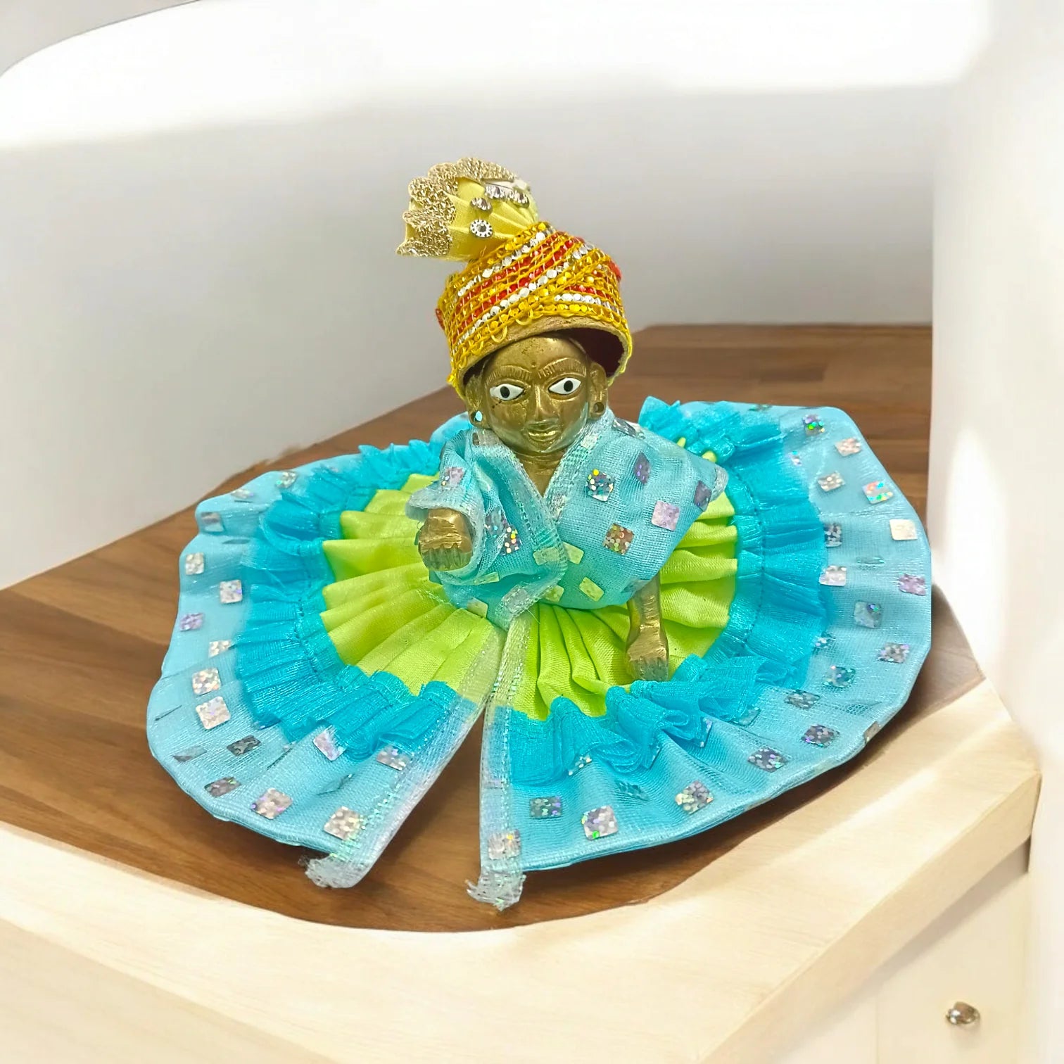Laddu Gopal Pagdi | Set of 6 | Size 5 No. | Malawala