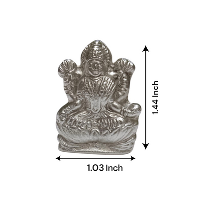 Lakshmi Ganesh in Parad – 100% Original Mercury Idols for Wealth, Wisdom & Prosperity with Lab Certificate – Malawala