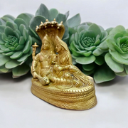 Lakshmi Narayan Rest Upon Shesha Naag | Pure Brass Idol | Malawala