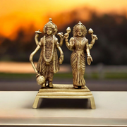 Lakshmi Narayan Standing Pose | Pure Brass Idol Malawala
