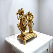 Lakshmi Narayan Standing Pose | Pure Brass Idol Malawala