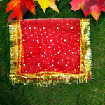 Lal Chunni | Mata Rani Red Chunri | 17x8” – Malawala