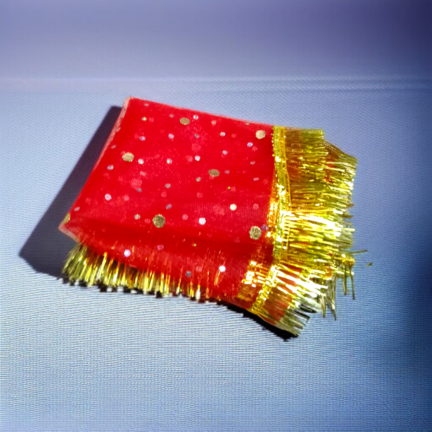 Lal Chunni | Mata Rani Red Chunri | 17x8” – Malawala