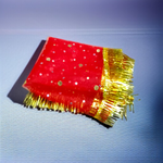 Lal Chunni | Mata Rani Red Chunri | 17x8” – Malawala