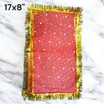 Lal Chunni | Mata Rani Red Chunri | 17x8” – Malawala
