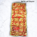 Lal Chunni | Mata Rani Red Chunri CLU | 1 Meter – Malawala