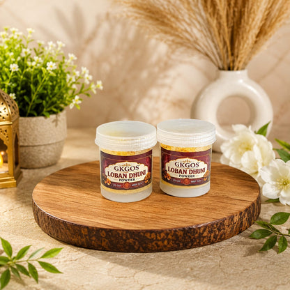 Loban Dhuni Powder Set of 5 Packs 100g Each for Puja, Havan & Home Fragrance