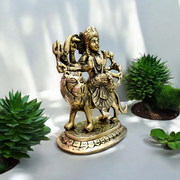 Maa Durga Idol in Brass | Maa Sherawali Murti | Malawala