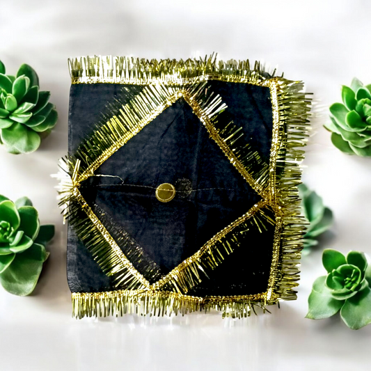 Maa Kaali Chunri | Kaali Mata Chunni | Black Chunri for Maa Kali, Bhairav & Shani Dev – Malawala