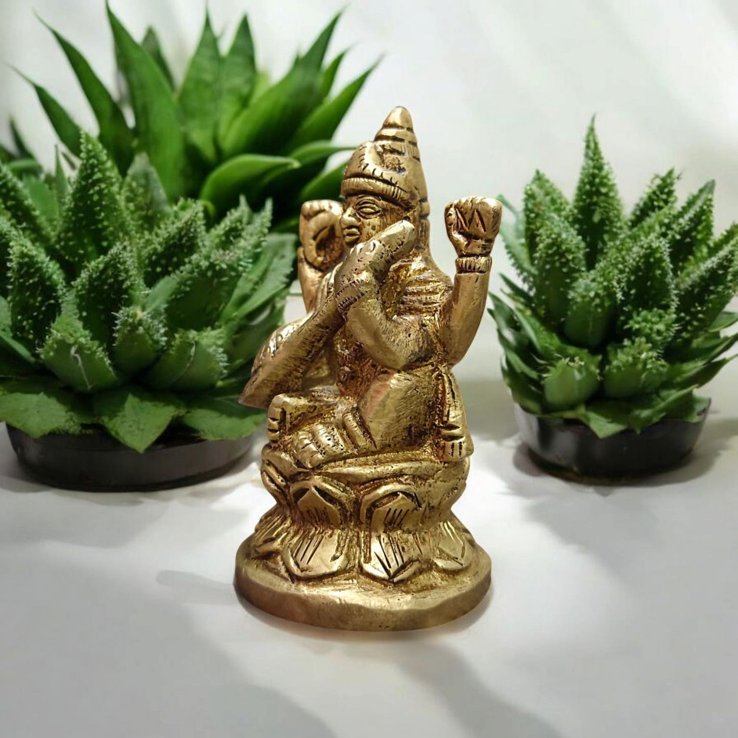 Maa Saraswati Idol in Brass | Goddess Saraswati | Malawala