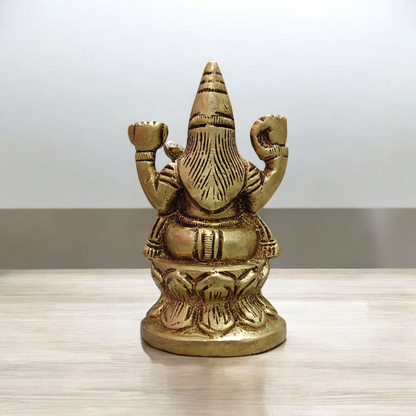 Maa Saraswati Idol in Brass | Goddess Saraswati | Malawala