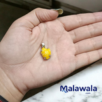 Machh Mani Pendant Lab-Certified | Natural Yellow Machmani in Pendant - Malawala