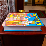 Mahabharat Hindi book featuring stories of Pandavas and Kauravas, with illustrated cover and bold Hindi text – ideal for mythology lovers