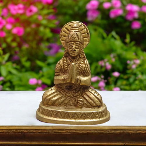 Mata Parvati Murti | Pure Brass Maa Parvati Idol | Malawala