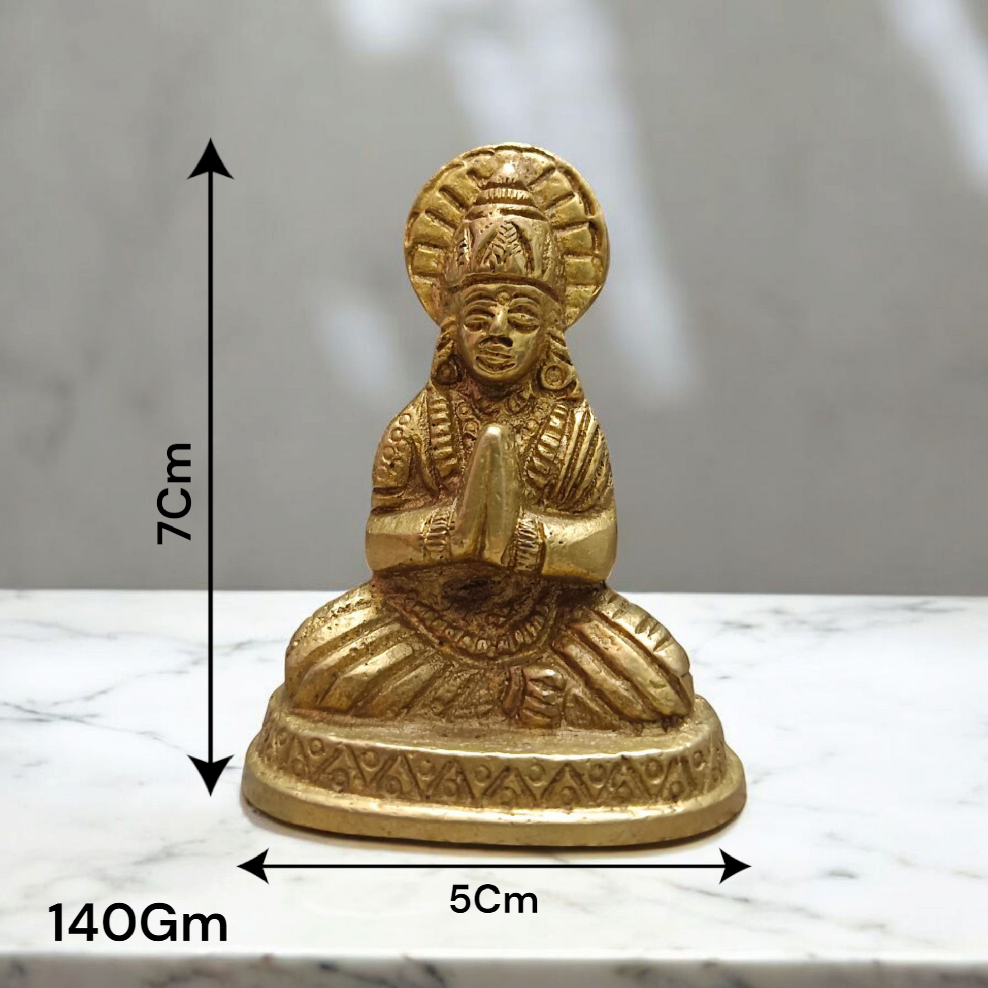 Mata Parvati Murti | Pure Brass Maa Parvati Idol | Malawala