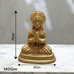 Mata Parvati Murti | Pure Brass Maa Parvati Idol | Malawala