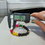 Mix Agate Bracelet | Mix Hakik Bracelet | 7 Type Of Agate Bracelet | 8mm Beads Stretchable | Lab Certified