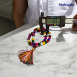 Mix Hakik Mala 8MM - Natural Multicolor Agate for Balance & Protection with Lab Certificate - Malawala