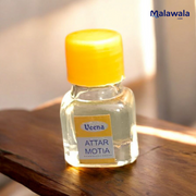 Motia Attar Set of 4 – 2ML | Premium Perfume by Veena for a Fresh & Elegant Fragrance – Malawala