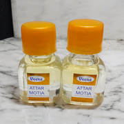 Motia Attar Set of 4 – 2ML | Premium Perfume by Veena for a Fresh & Elegant Fragrance – Malawala