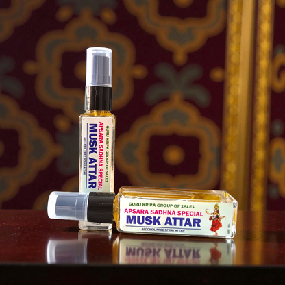 Musk Spray Attar 25ML by MALAWALA – premium alcohol-free natural attar in elegant glass bottle for daily and spiritual use