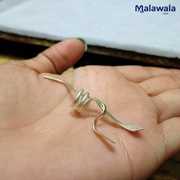 Nag Nagin Joda – Snake Pair in Silver Plated | For Kal Sarp Dosha Remedy & Spiritual Protection – Malawala