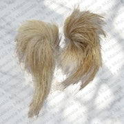 Nar-Mada Siyar Singhi pair wrapped in red and yellow sacred cloth – original and Abhimantrit for fast results in 7 days