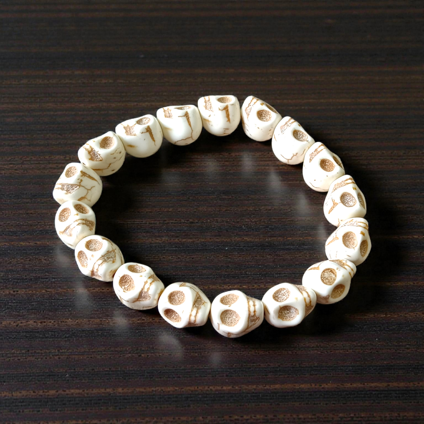 Nar Mund 12mm premium bead stretchable bracelet for meditation and spiritual practices