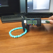 Natural Blue Chalcedony Bracelet – 8mm Stretchable Bracelet - Malawala 