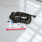 Natural Karungali Mala - Ebony 10-11MM Beads for Strength & Protection with Lab Certificate - Malawala