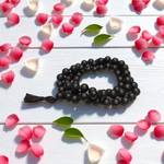 Natural Karungali Mala - Ebony 10-11MM Beads for Strength & Protection with Lab Certificate - Malawala