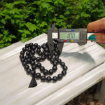 Natural Karungali Mala - Ebony 10-11MM Beads for Strength & Protection with Lab Certificate - Malawala