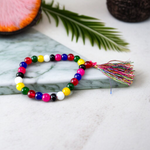 Natural Mix Agate Mala Set with 108+1 and 27+1 Handcrafted Beads for Meditation and Spiritual Healing